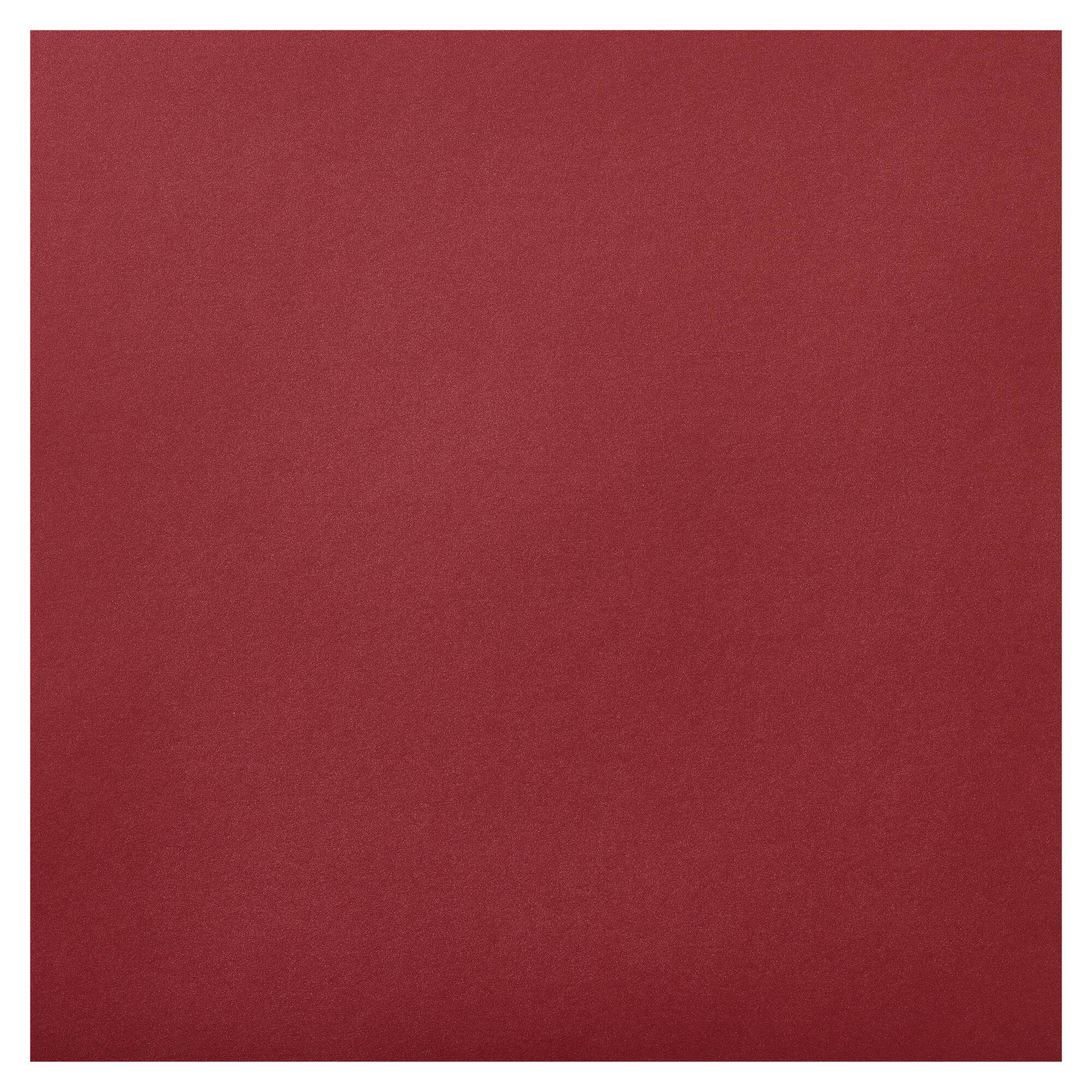 48 Pack: Starry Dark Red Cardstock Paper by Recollections™, 12" x 12"